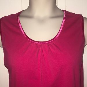 Pink Tank Top Size 18/20W 1X